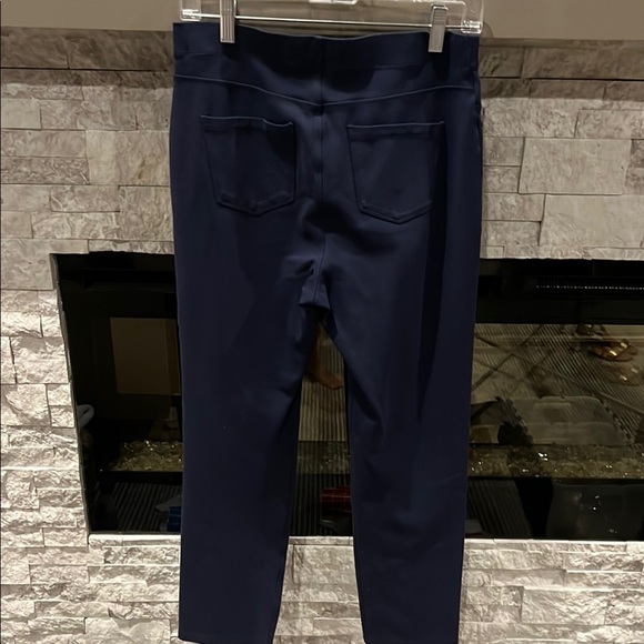 Karen Scott Women's Navy legging pants size Medium Petite - Picture 7 of 11